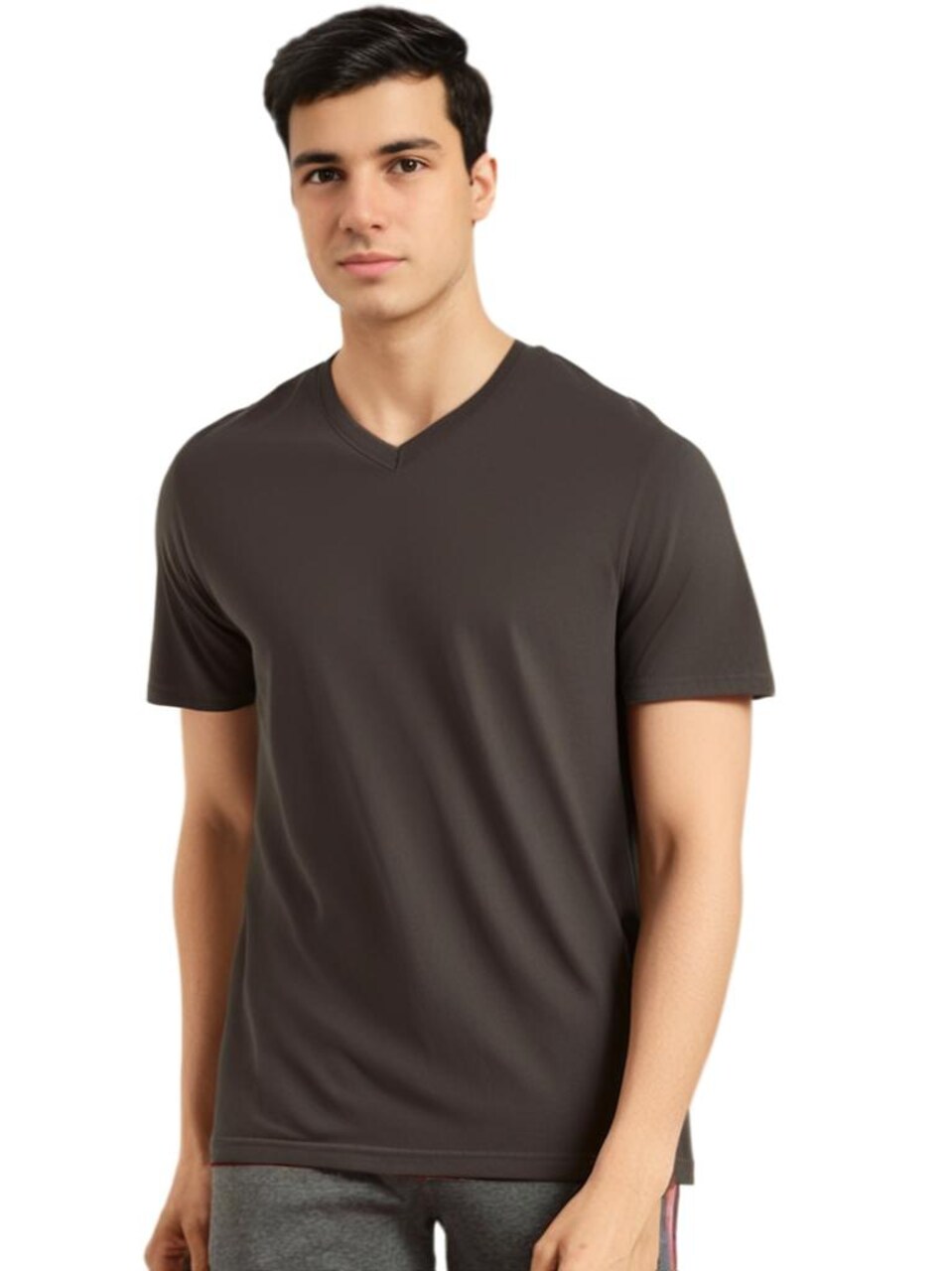 Gildan Softstyle V-Neck Short Sleeve T-Shirt for Casual Wear, Gym Outfits & Custom Printing Cotton Tee